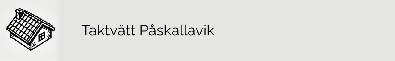 Taktvätt Påskallavik