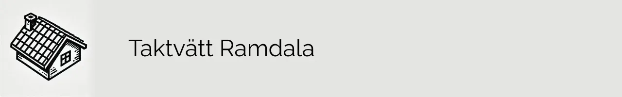 Taktvätt Ramdala
